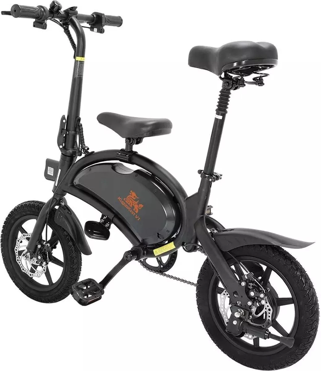 Matrix E Bike - Kugoo B2 Pro - Elektrische Opvouwbare Fiets/step 14 Inch 400W - Met Trappers - Snelheid Max. 45 Km/u - Afbeelding 19
