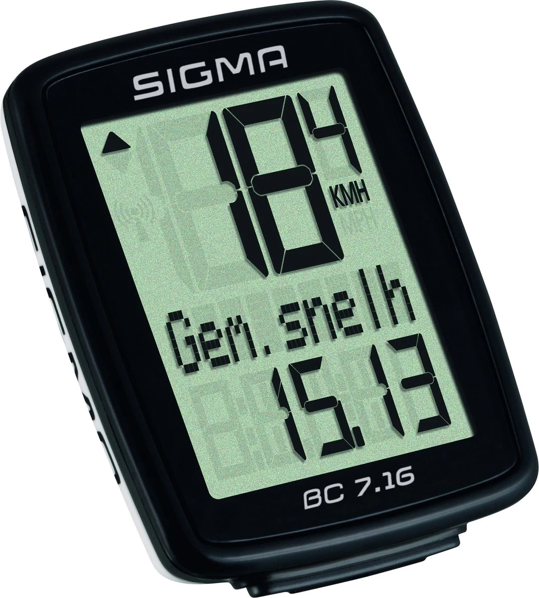 Sigma Fietscomputer BC 7.16 - Zwart - Afbeelding 4