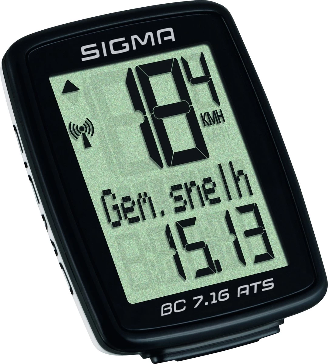 Sigma Fietscomputer BC 7.16 ATS - Draadloos - Zwart - Afbeelding 6