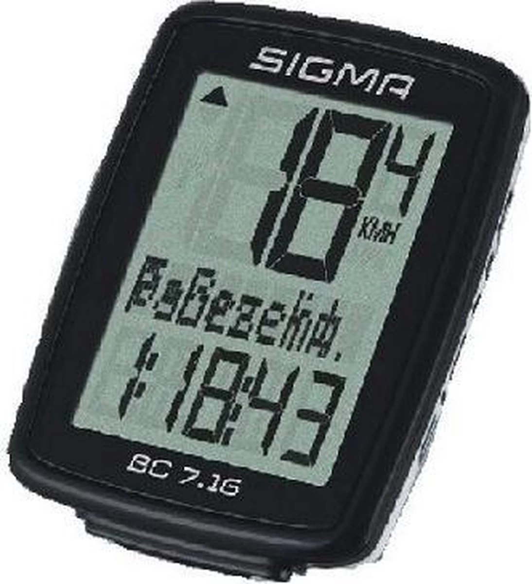 Sigma Fietscomputer BC 7.16 - Zwart - Afbeelding 7