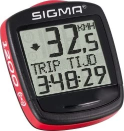 Sigma Fietscomputer Draadloos Baseline 1200