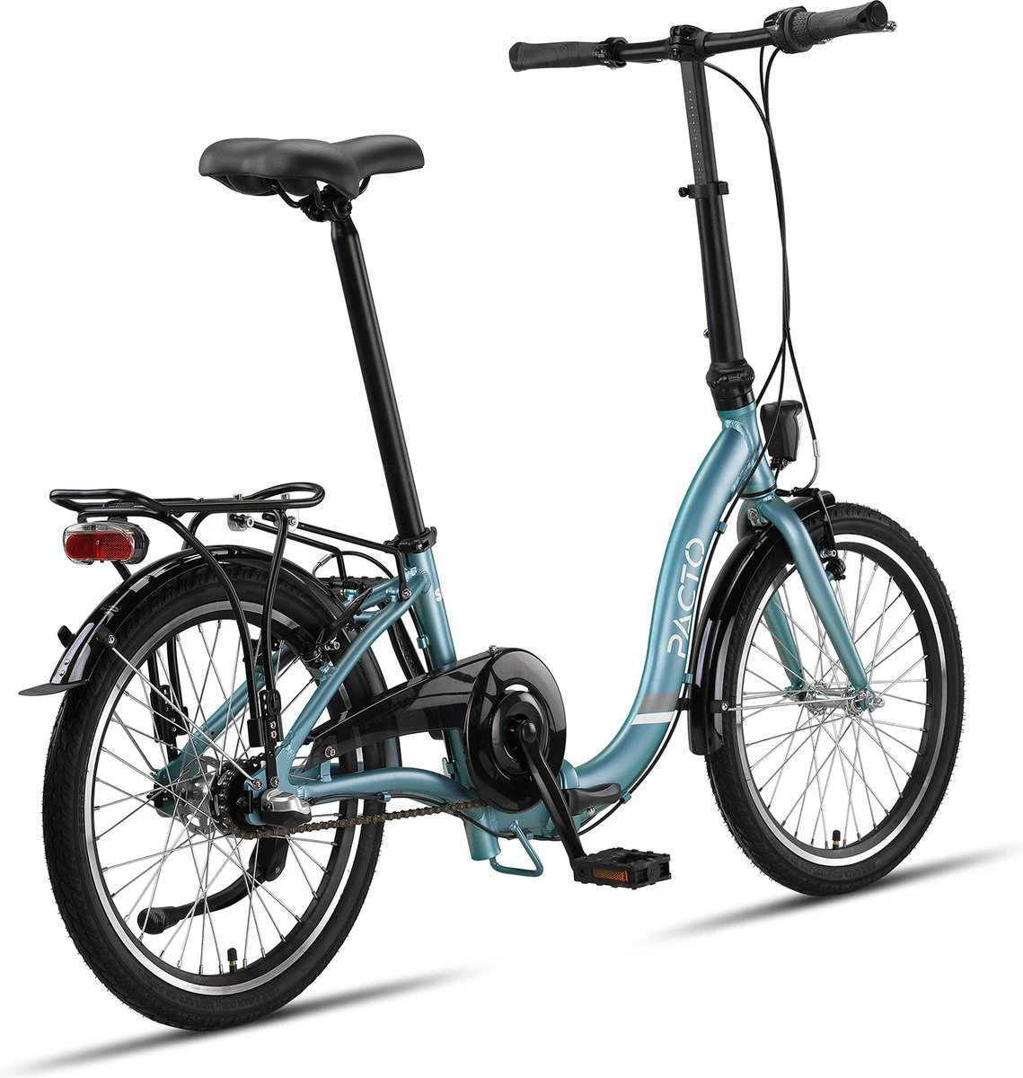 PACTO SEVEN FOLDING BIKE PATROL BLUE 3v VOUWFIETS PLOOIFIETS - Afbeelding 2