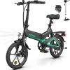 HITWAY Elektrische Fiets - Opvouwbare E-bike - 16 Inch-250W-2023 Model