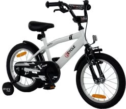 2Cycle BMX-Fun Kinderfiets - 16 Inch - Wit - Jongensfiets