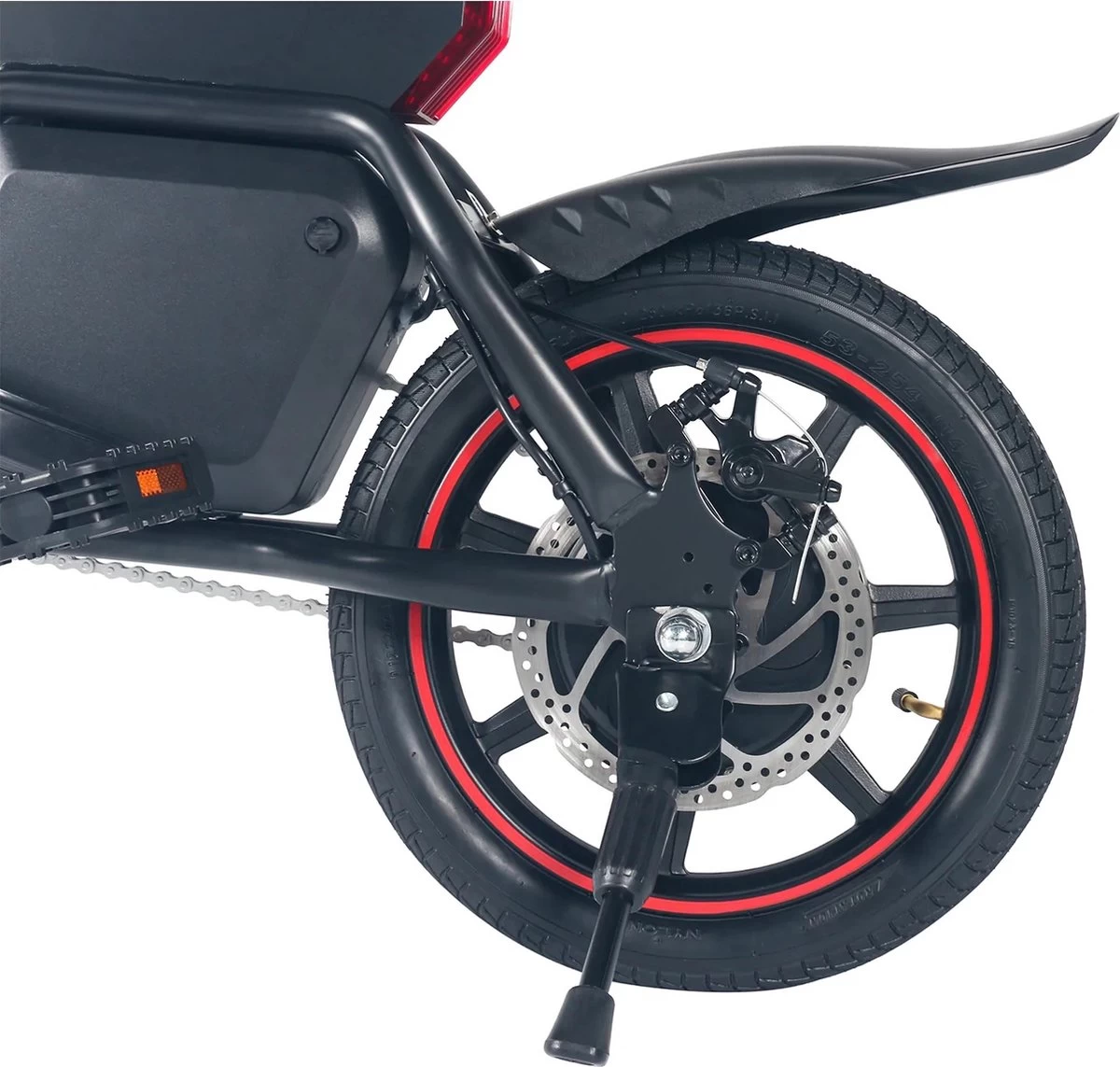 Merkloos Windgoo B20 V3- APP IOS Android - Elektrische Vouwfiets - E Bike - 7.8Ah Batterij - 250W - 14 Inch - 25 KM/H - Zwart - Afbeelding 2