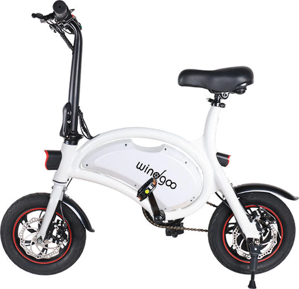 Windgoo - B3 Elektrische Long-Range E-Bike Met Trappers - E-bike - 25Km / H - Wit
