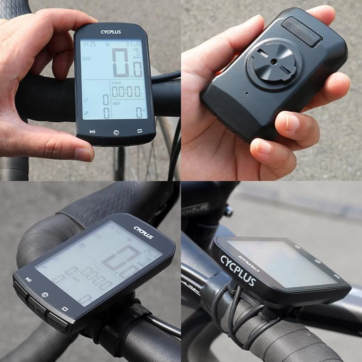 Cycplus Fietscomputer Draadloos - Bluetooth 4.0 Fietscomputer - Nauwkeurige GPS - Inclusief Stuurhouder - Ondersteund Strava App - Waterdicht - 2.9inch Scherm Met Achtergrondverlichting - Kilometerteller - Fietsnavigatie - Afbeelding 3