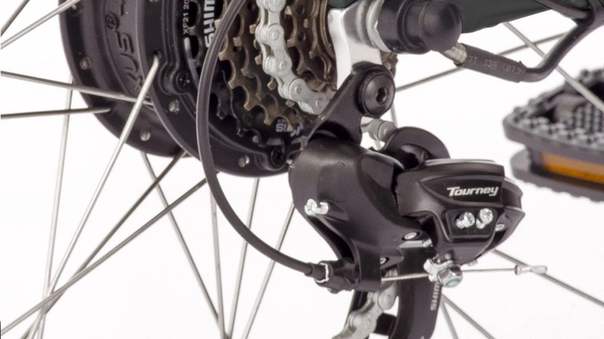 Villette Le Petit Bonheur Orus, Elektrische Damesfiets, 26 Inch, 6 Sp, Grijs - Afbeelding 2