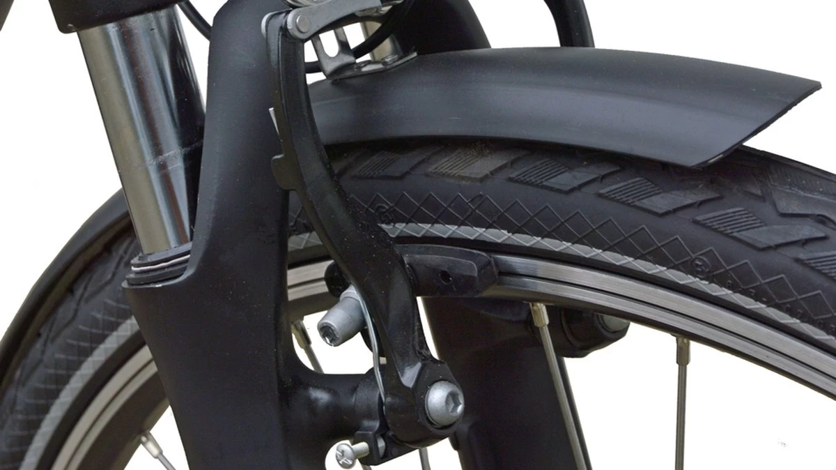 Villette Le Petit Bonheur Orus, Elektrische Damesfiets, 26 Inch, 6 Sp, Grijs - Afbeelding 4