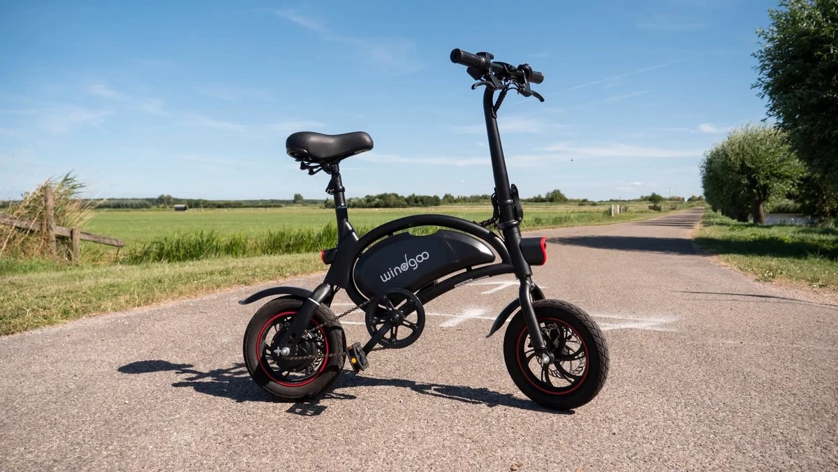 Windgoo - B3 Elektrische Long-Range E-Bike Met Trappers - E-bike - 25Km / H - Wit - Afbeelding 6