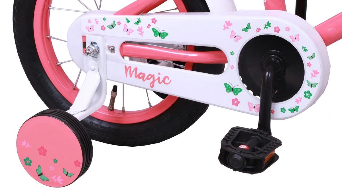 Amigo Magic Meisjesfiets - Kinderfiets 12 Inch - Roze - Afbeelding 7