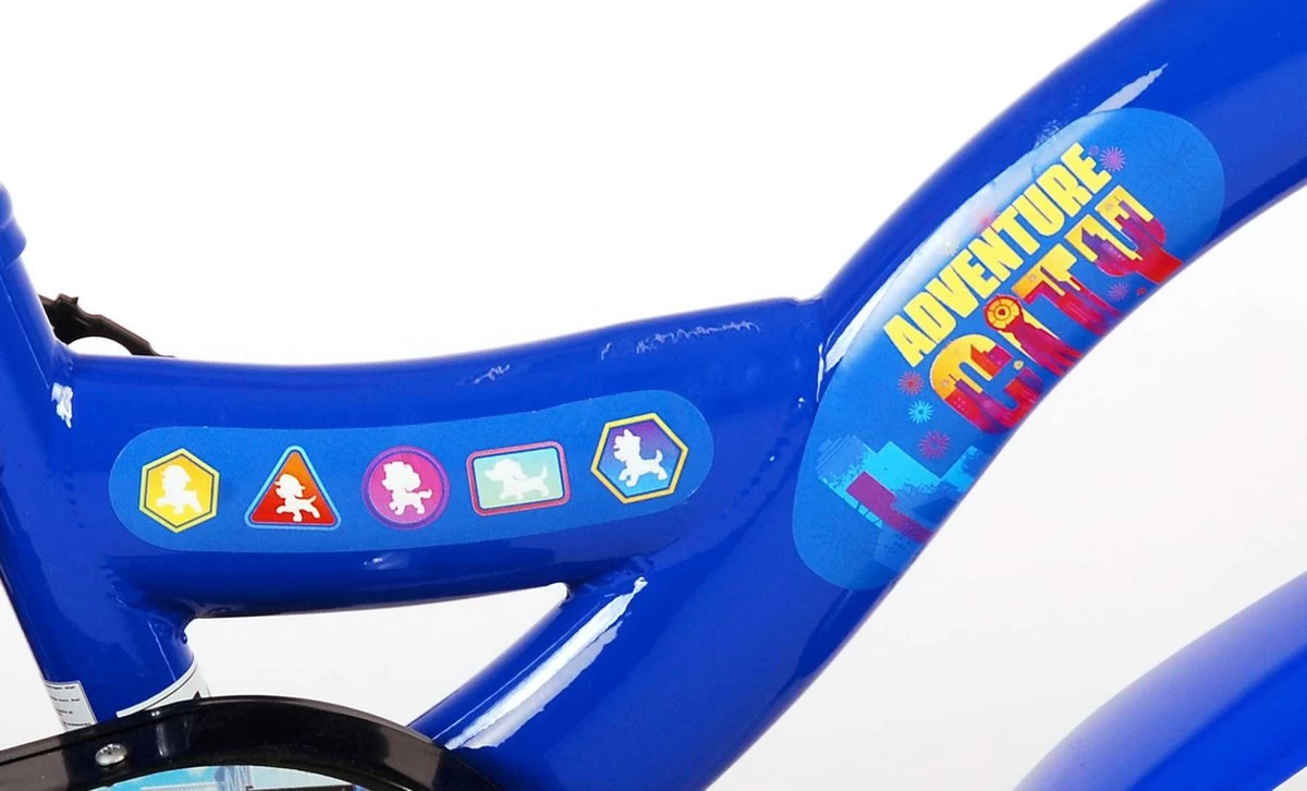 Nickelodeon Paw Patrol The Movie Kinderfiets - Jongens - 10 Inch - Blauw - Doortrapper - Afbeelding 2