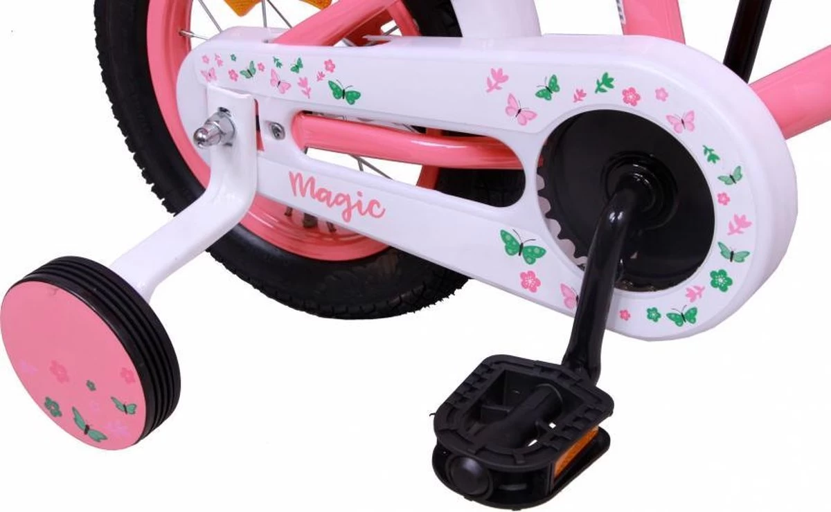 Amigo Magic Meisjesfiets - Kinderfiets 12 Inch - Roze - Afbeelding 15