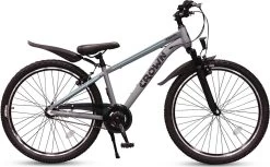 Crown Tokio 26 Inch Jongens Mountainbike 3v Grijs - Blauw