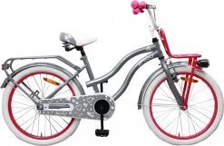 Amigo Lovely - Kinderfiets 20 Inch - Meisjes - Grijs