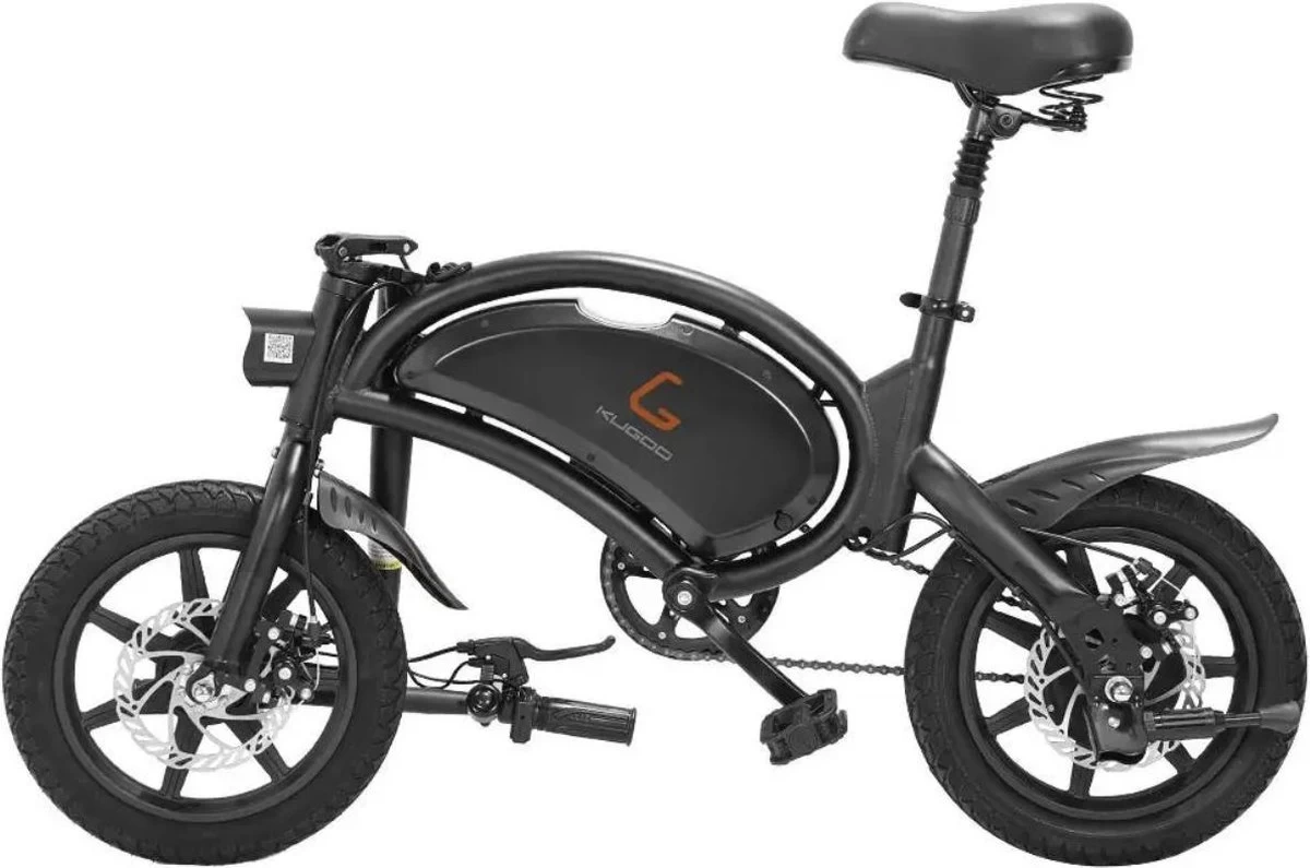 Matrix E Bike - Kugoo B2 Pro - Elektrische Opvouwbare Fiets/step 14 Inch 400W - Met Trappers - Snelheid Max. 45 Km/u - Afbeelding 11