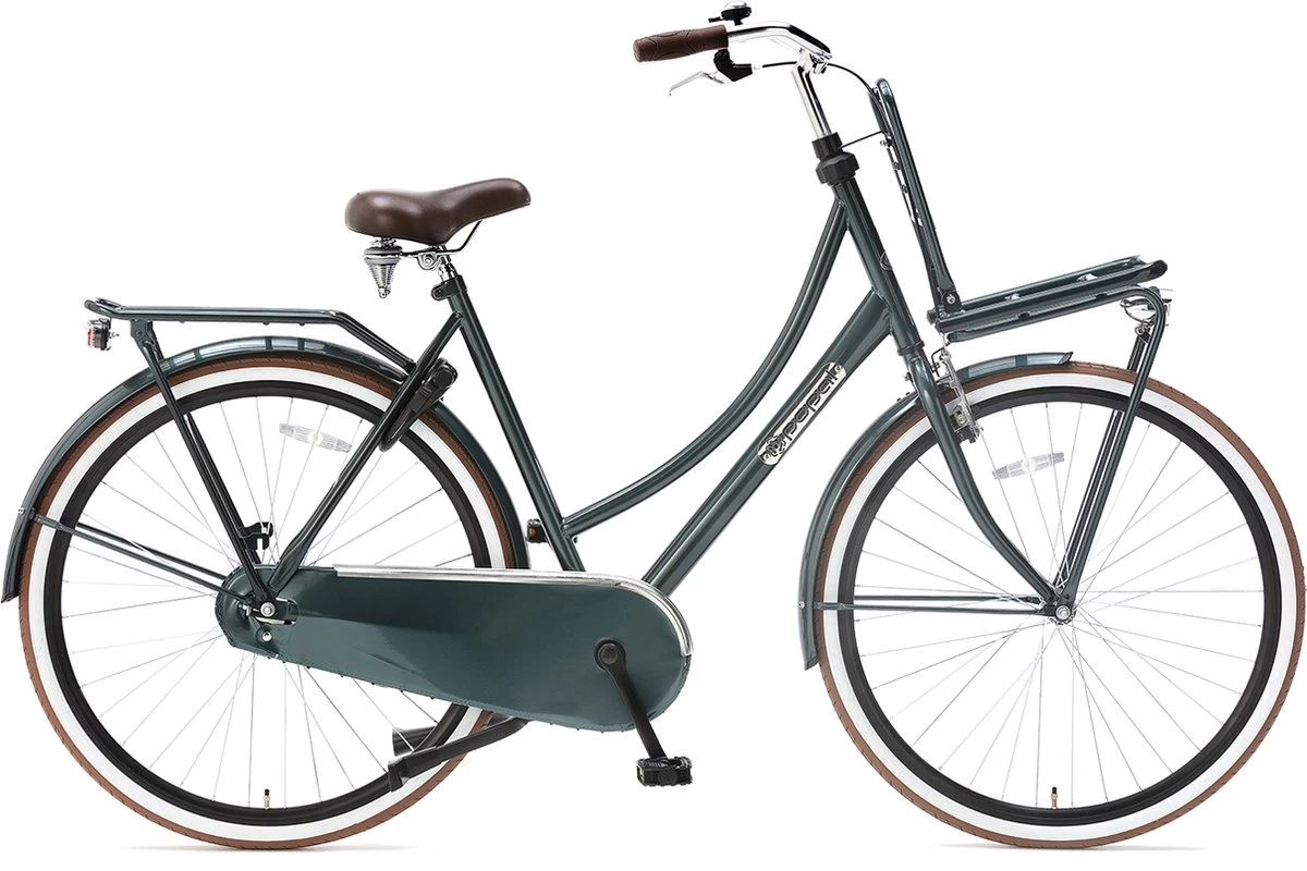 Popal Daily Dutch Basic - Fiets - Vrouwen - Donkergroen - 57 - Afbeelding 3