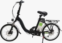 Retourdeal/Tweedekans: Symex Electrische Vouwfiets - Volta VB1 - Plooifiets - Volwassenen - Zwart - 20 Inch