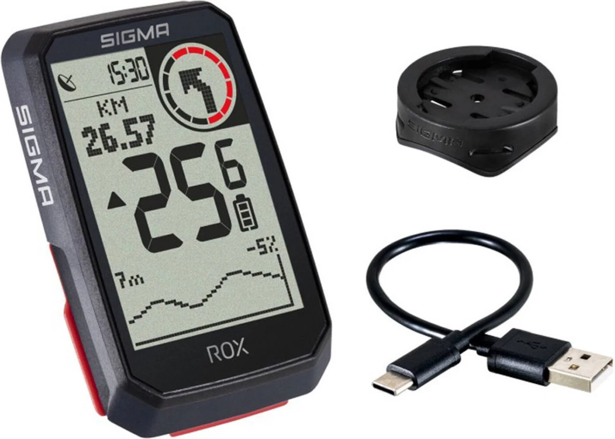 SIGMA SPORT ROX 4.0 GPS Fietscomputer Incl. Stuurhouder, Zwart - Afbeelding 13