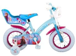 Volare Disney Frozen 2 Kinderfiets - Meisjes - 12 Inch - Blauw/Paars