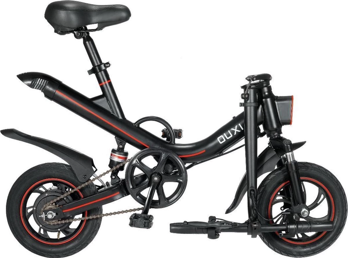 OUXI™ Elektrische Fiets - E BIKE - Fiets - City Bike - Stad Fiets - Bike - Fietsen - EBike - Trapondersteuning - - Afbeelding 5