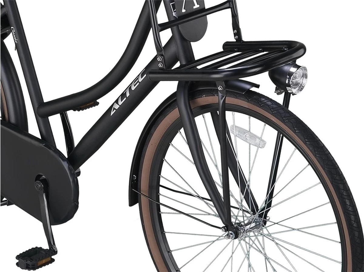 Altec Classic Transportfiets 28 Inch 53cm Zwart - Afbeelding 3