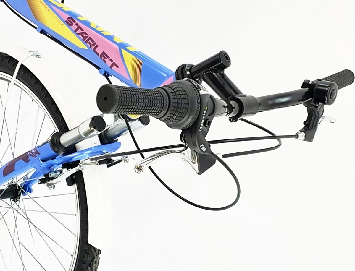 Sprint Starlet - Meisjesfiets 24 Inch - 6 Versnellingen Shimano - Blauw/Wit - Framemaat:38 Cm - BK22SI8740 BI - Afbeelding 3