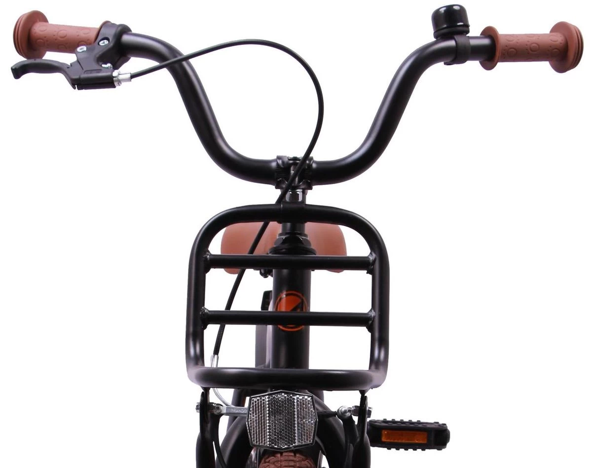 Amigo 2Cool Jongensfiets - Kinderfiets 16 Inch - Matzwart - Afbeelding 11