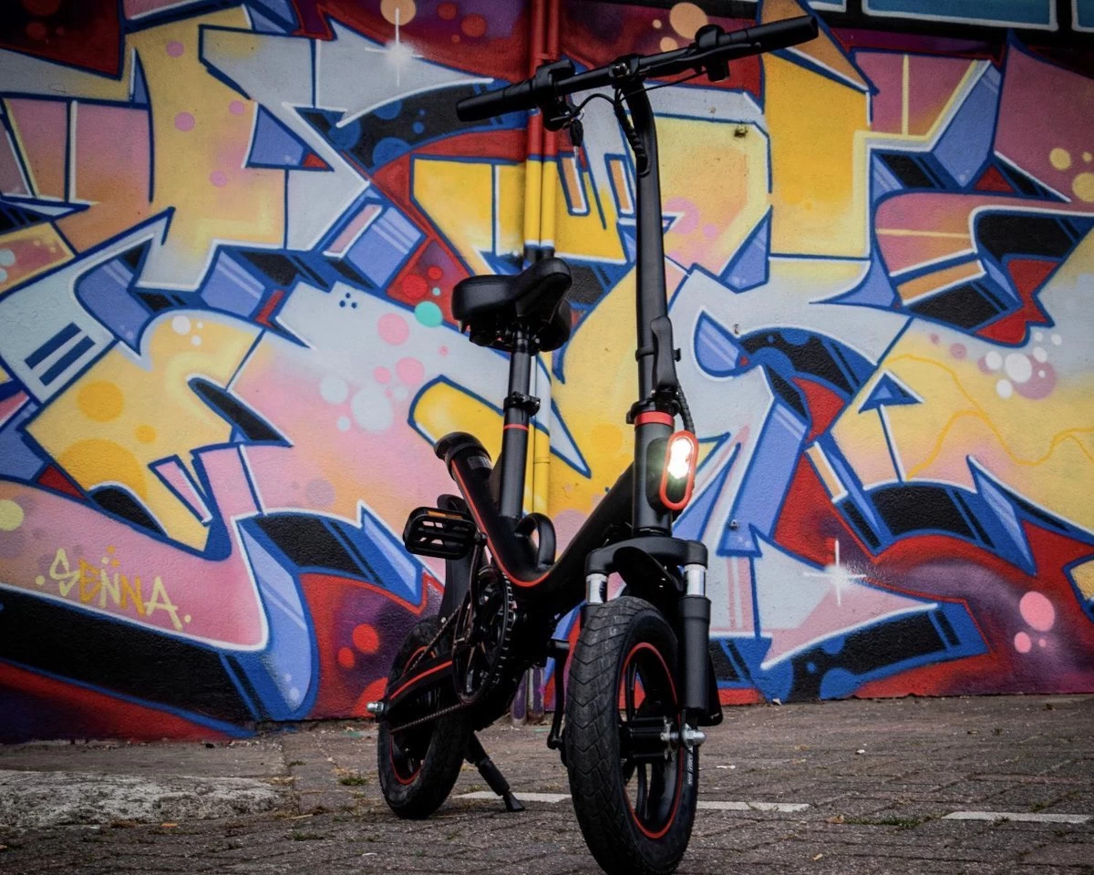 OUXI™ Elektrische Fiets - E BIKE - Fiets - City Bike - Stad Fiets - Bike - Fietsen - EBike - Trapondersteuning - - Afbeelding 4