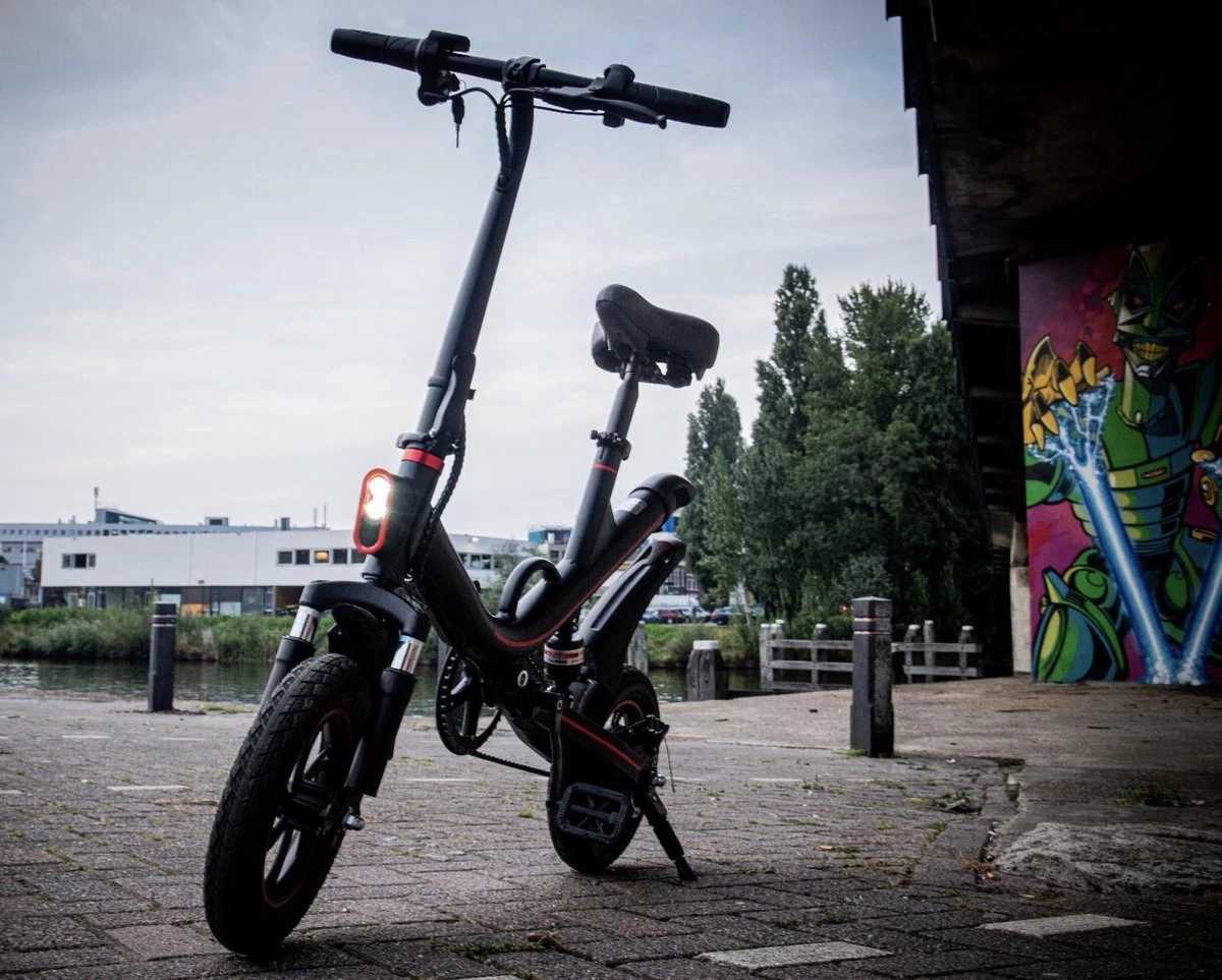 OUXI™ Elektrische Fiets - E BIKE - Fiets - City Bike - Stad Fiets - Bike - Fietsen - EBike - Trapondersteuning - - Afbeelding 7