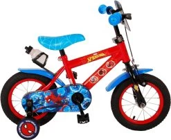 Volare Spider-Man Kinderfiets - Jongens - 12 Inch - Blauw/Rood
