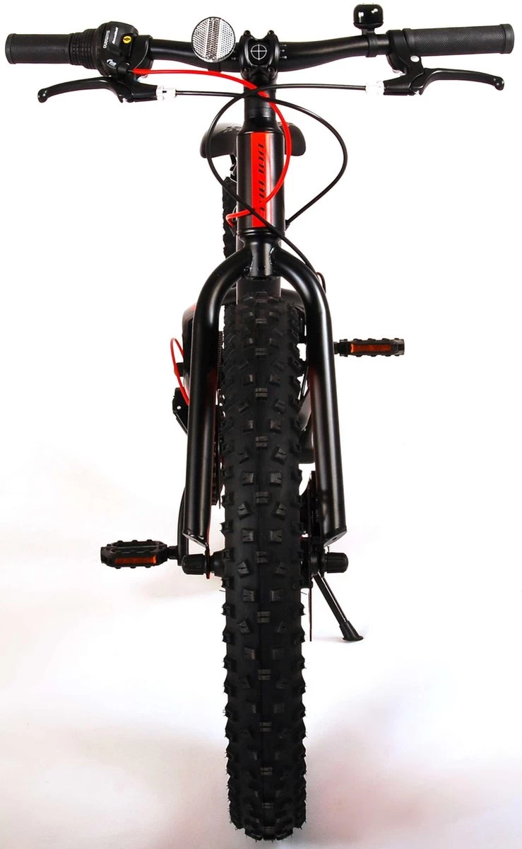 Volare Gradient Kinderfiets – Jongens – 20 Inch – Zwart Oranje Rood – 6 Speed – Prime Collection - Afbeelding 12