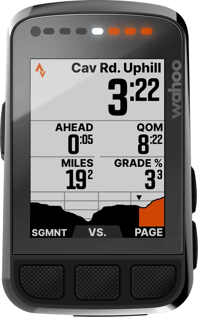 Wahoo Fitness Wahoo ELEMNT BOLT V2 GPS Fietscomputer - Zwart - Afbeelding 2
