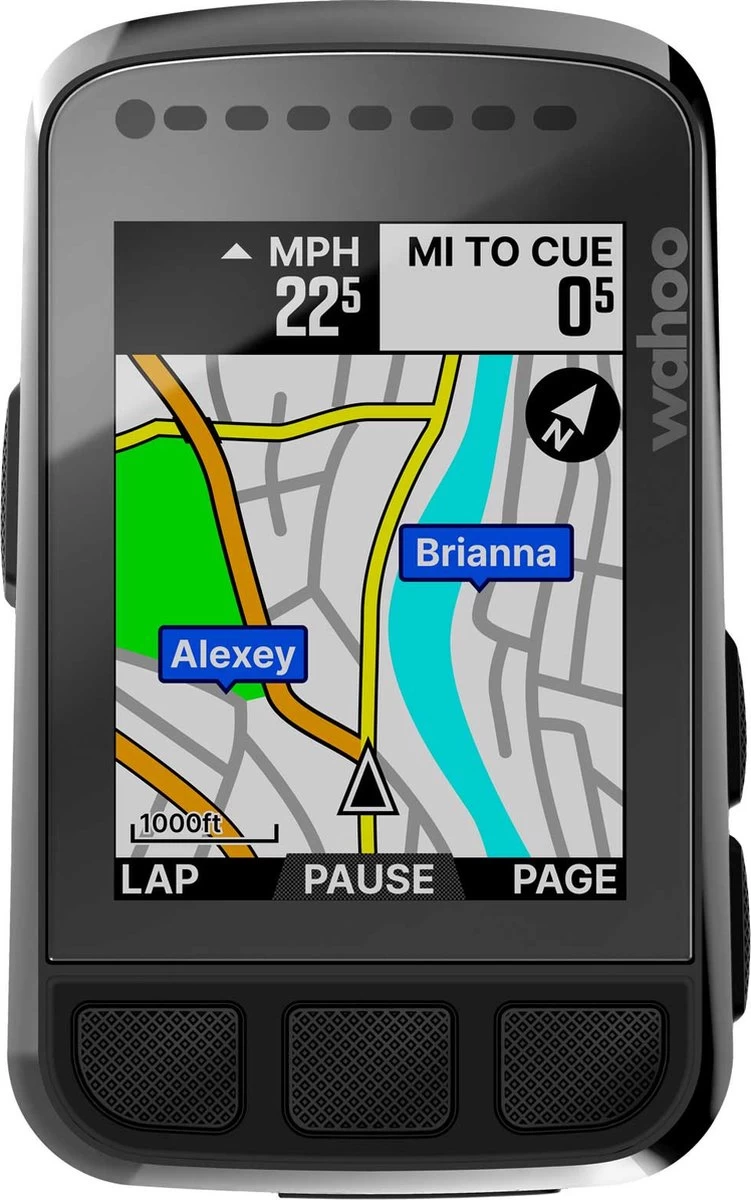 Wahoo Fitness Wahoo ELEMNT BOLT V2 GPS Fietscomputer - Zwart - Afbeelding 4