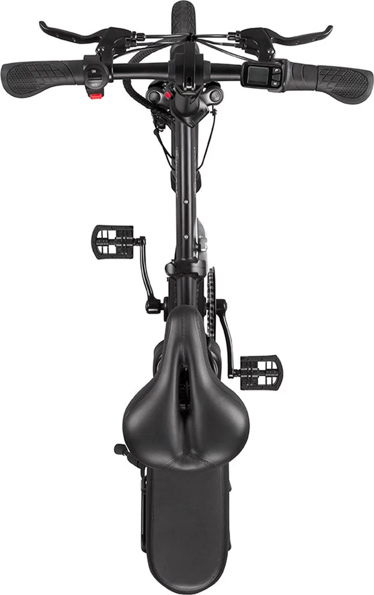 F-Wheel DYU A5 - Elektrische Vouwfiets - E Bike - 14 Inch - 7.5 Ah - 25km/u - Zwart - Afbeelding 16