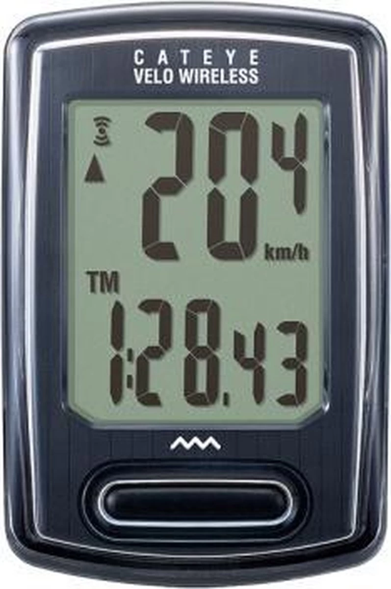 Cateye Velo VT230W Fietscomputer - Draadloos - Zwart - Afbeelding 8