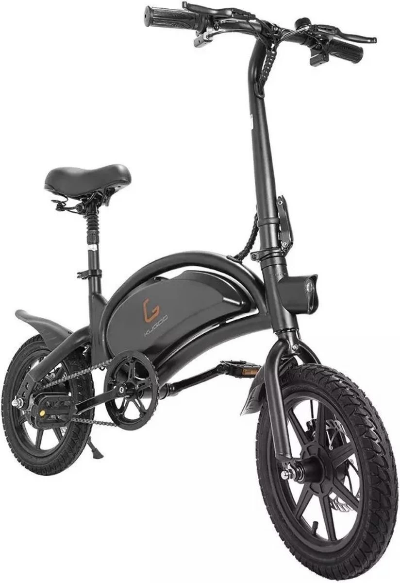 Matrix E Bike - Kugoo B2 Pro - Elektrische Opvouwbare Fiets/step 14 Inch 400W - Met Trappers - Snelheid Max. 45 Km/u - Afbeelding 14