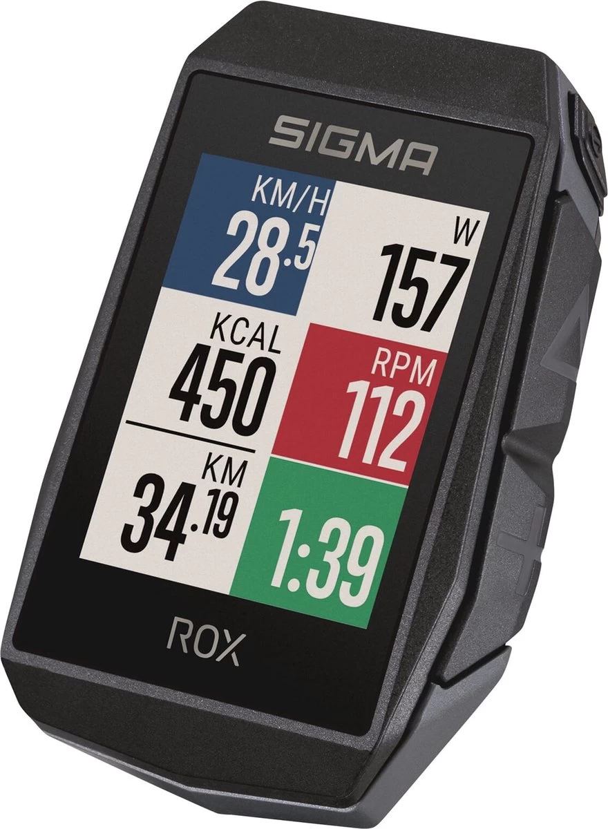 Sigma Sport ROX 11.1 EVO GPS Fietscomputer - HR Set - Zwart - Afbeelding 10
