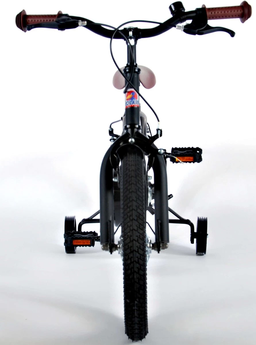 Volare Black Cruiser Kinderfiets - Jongens - 16 Inch - Zwart - 2 Handremmen - Afbeelding 14