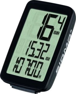 Sigma Fietscomputer Pure 1 - Zwart - Met Draad